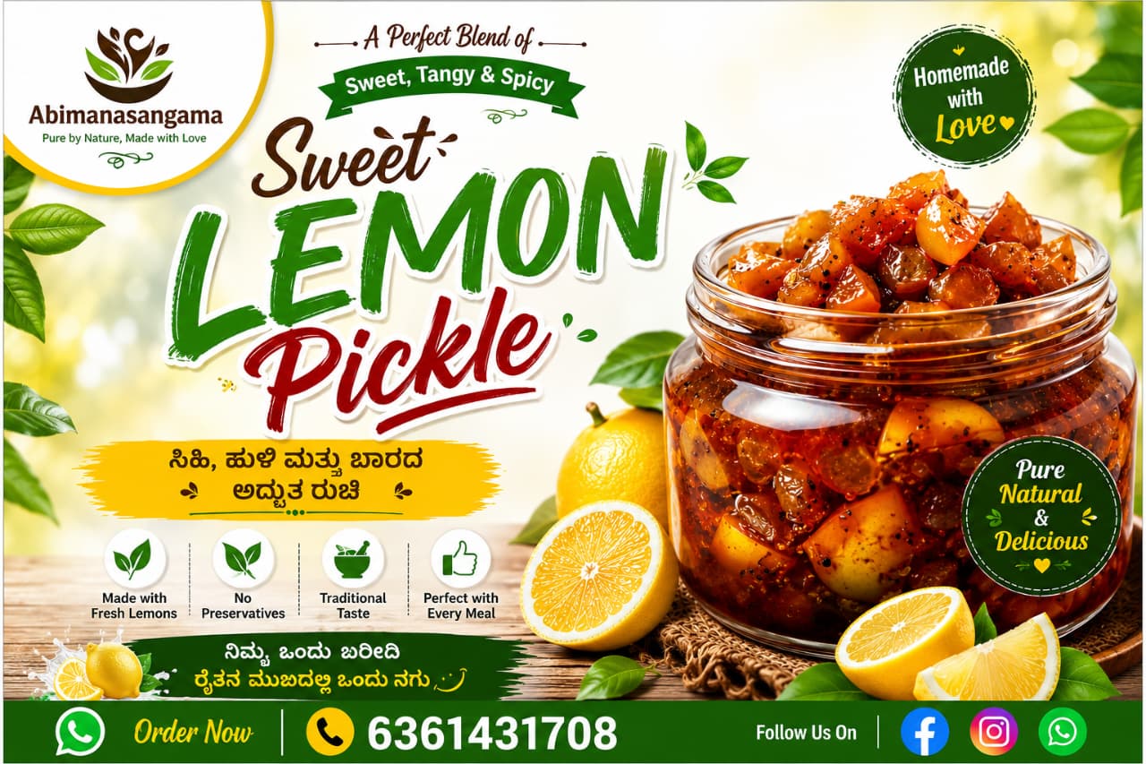sweet lemon pickle